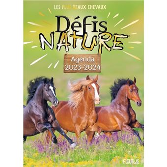 Agenda Défis Nature 2023-2024 - Chevaux