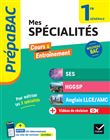 Prépabac Mes spécialités SES, HGGSP, Anglais LLCE/ AMC 1re générale