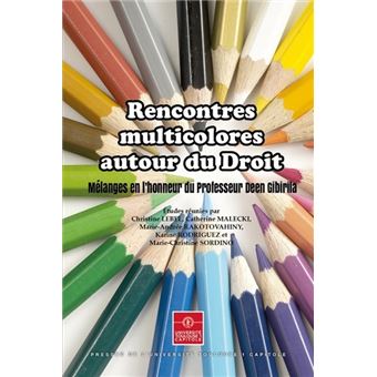 Rencontres multicolores autour du Droit