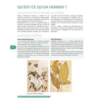 Herbiers et fleurs séchées - Un livre pour tout savoir, pratique et accessible à tous