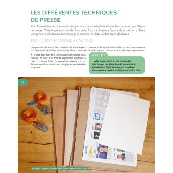 Herbiers et fleurs séchées - Un livre pour tout savoir, pratique et accessible à tous