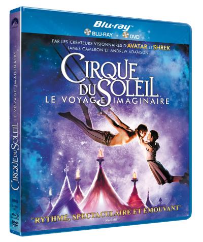 Cirque du Soleil : Le voyage imaginaire Combo Blu-Ray + DVD