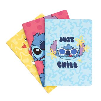 Set 3 Carnets A5 x Disney Stitch