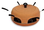 Four Ohmex OHM-PIZ-1600 1100 W Terracotta