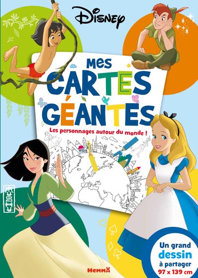 Disney classics cartes geantes decouvre les villes du monde