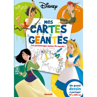 Disney Mes cartes géantes (Villes)