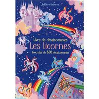 Les licornes - Livre de décalcomanies