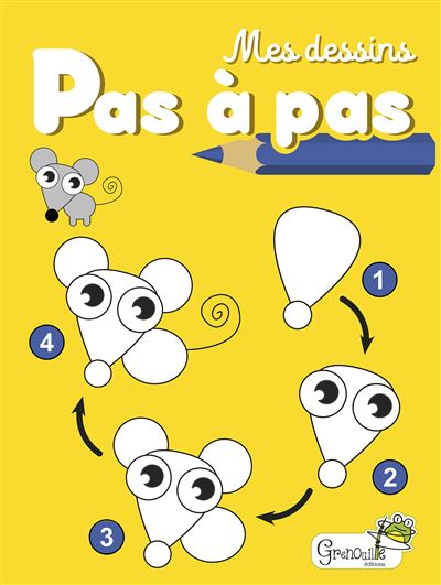 Mes dessins pas à pas -  Collectif - broché