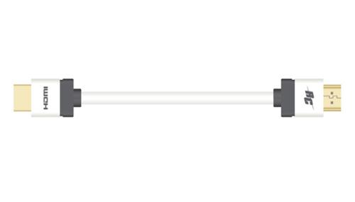 Câble Adaptateur Real Cable HDMI 2 mètres Blanc OrR