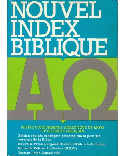 Nouvel index biblique