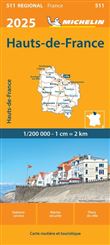 Carte Hauts-de-France 2023 Michelin