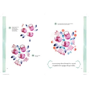 Fleurs et bouquets à l'aquarelle
