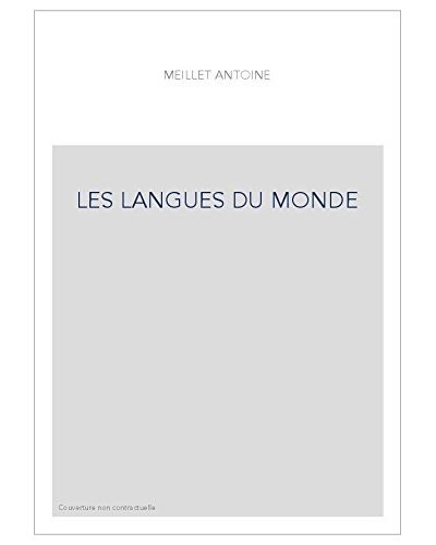 Les langues du monde