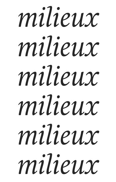 Milieux et créativités