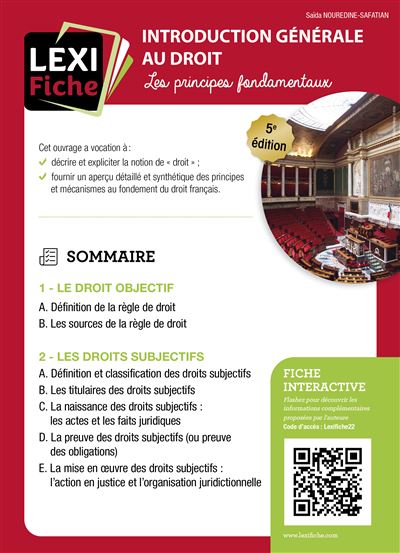 Introduction générale au droit