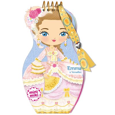 Minimiki - Carnet créatif - Emma à Versailles - Julie Camel - broché