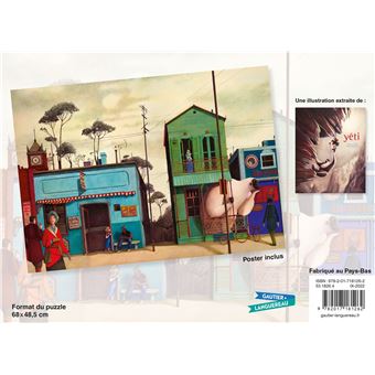 Puzzle Signature 1000 pièces Dautremer Yéti