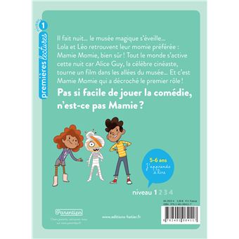 Les folles énigmes de Mamie Momie - Silence, ça tourne !  GS/CP - 5-6 ans