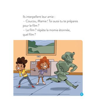 Les folles énigmes de Mamie Momie - Silence, ça tourne !  GS/CP - 5-6 ans
