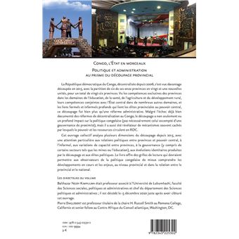 Congo, l'État en morceaux