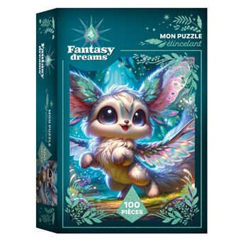 Mon puzzle étincelant Fantasy Dreams 2025 (100 pièces)