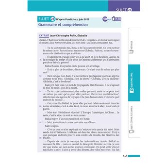 Annales Brevet 2023- Français - Corrigés