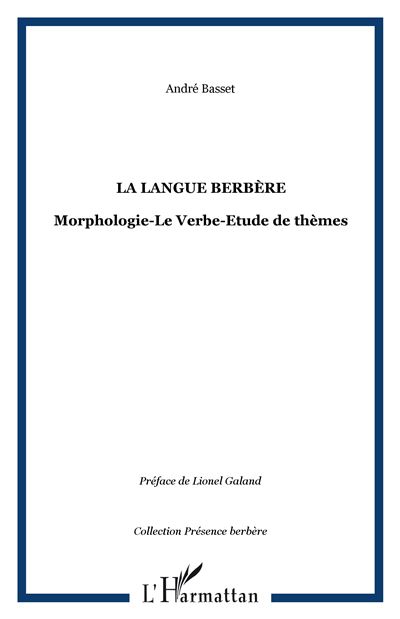 La langue berbère