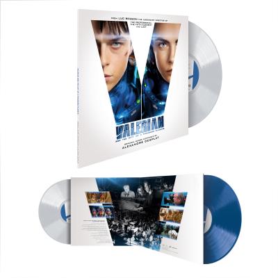 Valérian et la cité des mille planètes Double Vinyle 180 gr blanc et bleu Gatefold