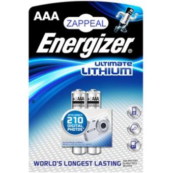 Energizer Ultimate Lithium 2 piles LR03 - AAA - 1