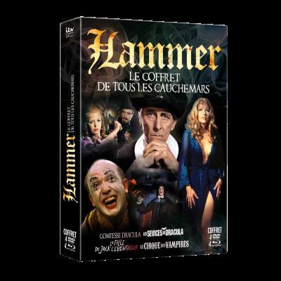 Hammer : Le coffret de tous les cauchemars Blu-Ray