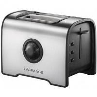 Grille-pain 2 fentes Lagrange Naos 519001 Inox