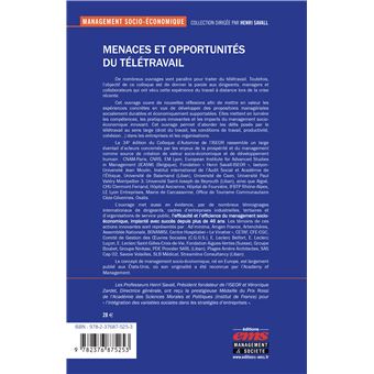 Menaces et opportunités du télétravail