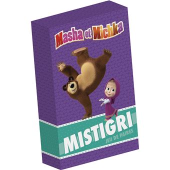 Masha et Michka - Boîte de cartes - Mistigri