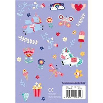 Agenda 2022-2023 princesse licorne