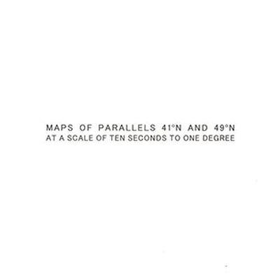 Maps of parallels 41n and 49n