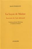 La Leçon de Matisse