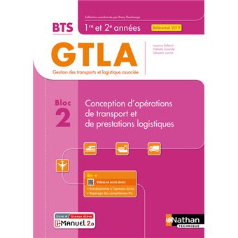 Conception d'opérations de transport et de prestations logistiques Livre + licence élève - 2021