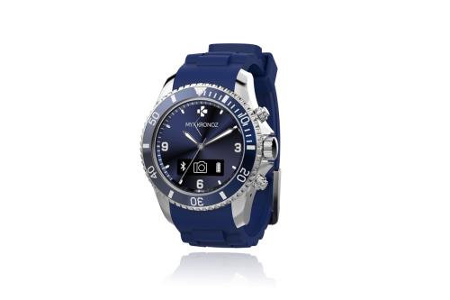 Analoge horloge MyKronoz ZeCircle blauw