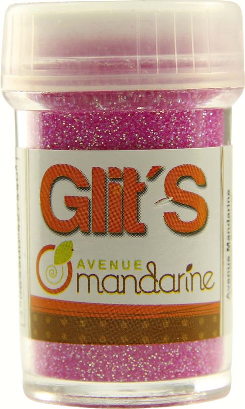 Paillettes Avenue Mandarine Glit’s 14 g Rose fluo