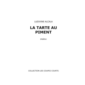 La tarte au piment
