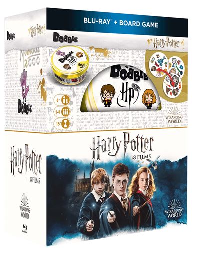 Coffret Harry Potter, Jeu de Société Dobble Blu-ray