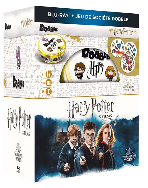 Harry Potter Coffret Steelbook L'intégrale des 8 films Blu-ray