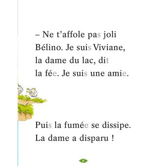 Cocorico Je sais lire ! premières lectures avec les P'tites Poules - Bélino et la dame du lac