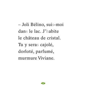 Cocorico Je sais lire ! premières lectures avec les P'tites Poules - Bélino et la dame du lac