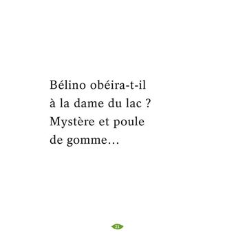Cocorico Je sais lire ! premières lectures avec les P'tites Poules - Bélino et la dame du lac