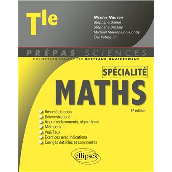 Spécialité Mathématiques - Terminale