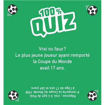 Le quiz 100% FOOT