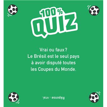 Le quiz 100% FOOT
