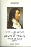 Journal de voyage du general desaix suisse et italie 1797