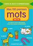 Cartes de jeux et d'apprentissage - Mes 100 premiers mots (dès 1 an)